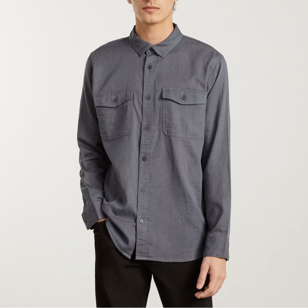 - EVERLANE The Long-Sleeve Summer Shirt Long Sleeve Summer shirt , Men’s N… - Picture 1 of 5